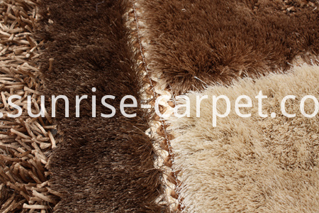 Viscose & Silk Shaggy avec Loop Design Viscose & Silk Shaggy with Loop Design